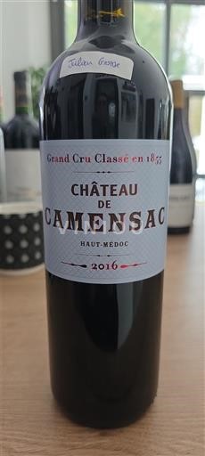 Bordeaux Haut-Médoc Grand Cru Château Camensac 2016