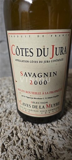 Jura Côtes-du-jura Caves de la Muyre Savagnin 2000