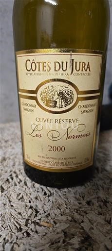 Jura Côtes-du-jura Hubert Clavelin et Fils réserve Les Normois 2000