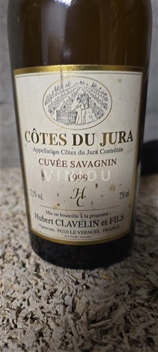 Jura Côtes-du-jura Hubert Clavelin et Fils Savagnin 1999