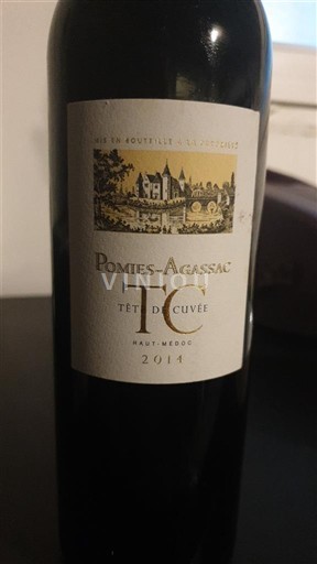 Bordeaux Haut-Médoc Pomies-Agassac Tête de 2014