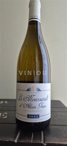 Bourgogne Meursault Domaine Alain Gras 2023