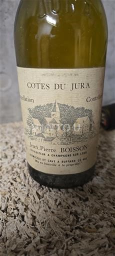 Jura Côtes-du-jura Jean-Pierre Boisson 1988