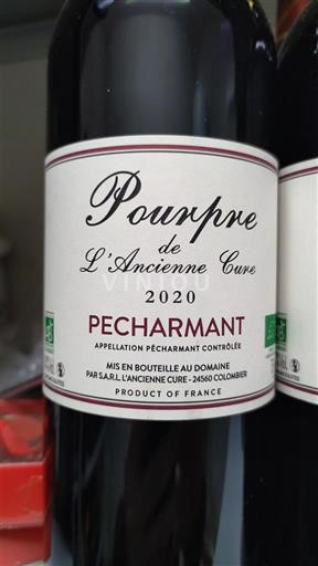 Sudoeste Pécharmant L'Ancienne Cure Pourpre 2020
