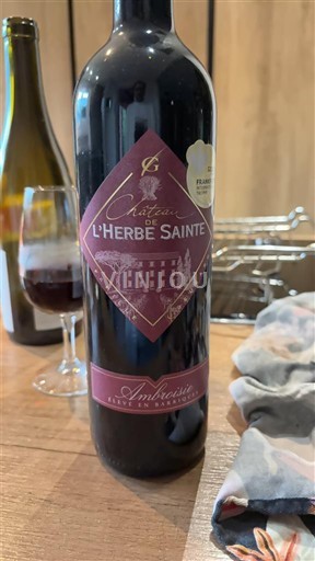 Languedoc Minervois Château L'Herbe Sainte Ambroisie 2018