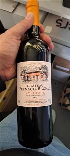 Bordeaux Château Peynaud-Bagnac 2022