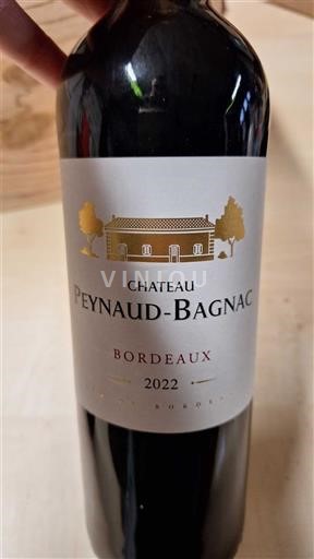 Bordeaux Château Peynaud-Bagnac 2022