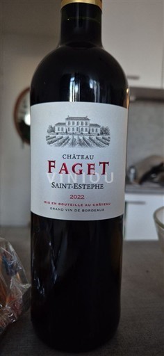 Bordeaux Saint-Estèphe Château Faget 2022