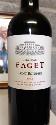 Bordeaux Saint-Estèphe Château Faget 2022
