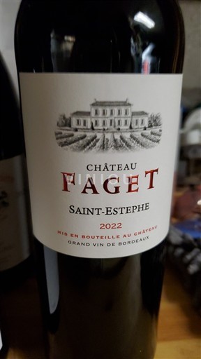 Bordeaux Saint-Estèphe Château Faget 2022