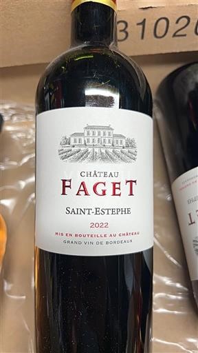 Bordeaux Saint-Estèphe Château Faget 2022