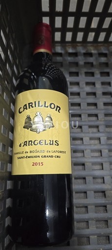 Bordeaux Saint-Émilion Grand Cru Grand Cru Carillon Angélus 2015