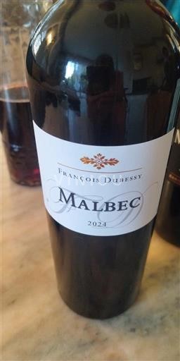 Sydvestfrankrig Cahors François Dubessy Malbec 2024