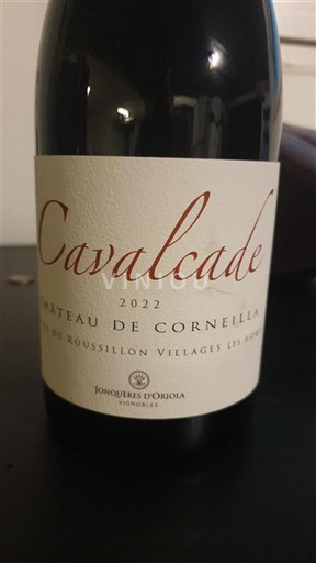 Roussillon Côtes du Roussillon Villages Château Corneilla Cavalcade 2022