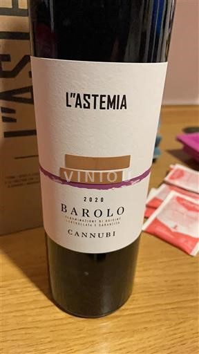 Piemonte Barolo L'Astemia Cannubi 2020