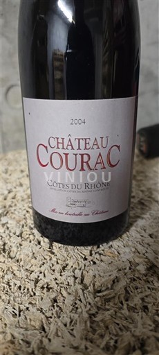 Thung lũng Rhône Côtes-du-rhône Château Courac 2004