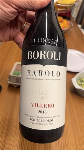 Piemonte Barolo Boroli Villero 2018