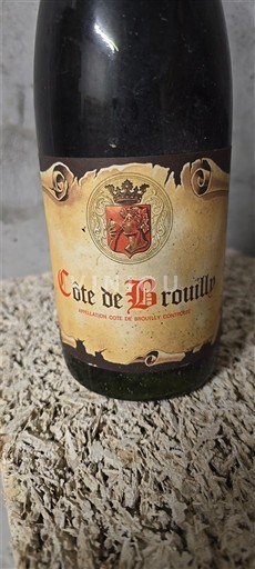 Beaujolais Côte-de-brouilly Inconnu 1985