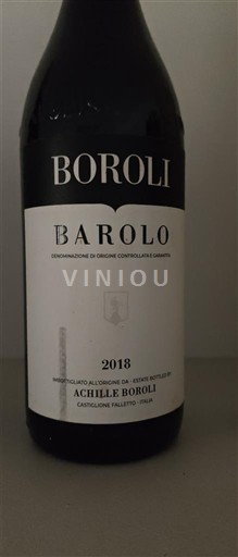 Piemont Barolo Boroli 2018