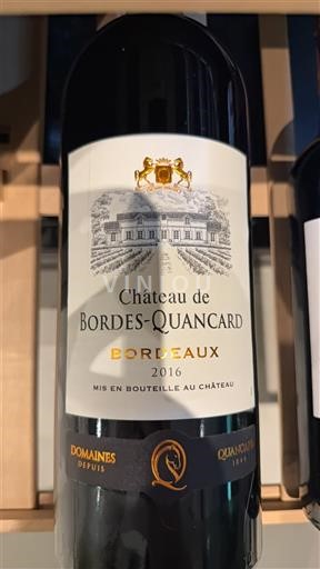 Bordeaux Château Bordes-Quancard 2016