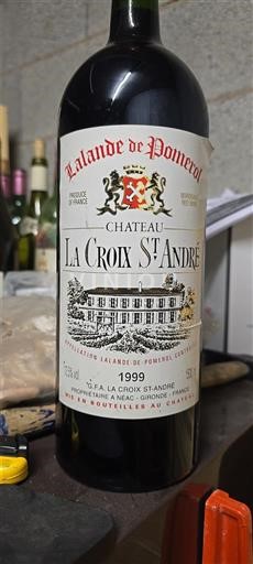 Bordeaux Lalande-de-Pomerol Château La Croix St André 1999