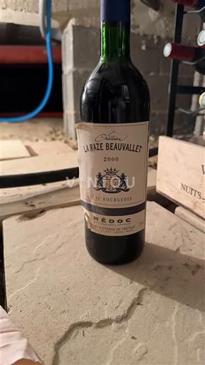 Bordo Медок Cru Bourgeois Château La Raze Beauvallet 2000