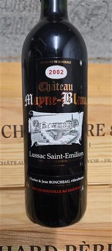Bordeaux Lussac-saint-émilion Château Mayne-Blanc 2002