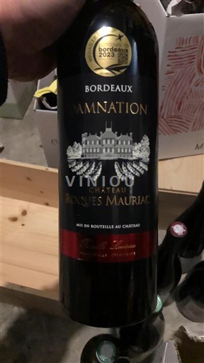 Bordeaux Château Bonnes Mauriac Damnation 2020