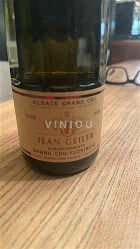 Alsazia Non specificato Grand Cru Jean Geiler Grand Cru Florimont 2020