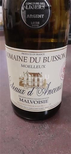 Údolí Loiry Coteaux-d'ancenis Domaine Buisson Malvoisie 2024