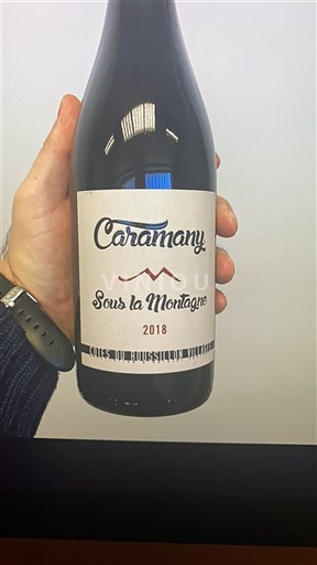Roussillon Không được chỉ định Caramany Sous la Montagne 2018
