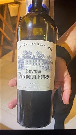 Bordeaux Saint-Émilion Grand Cru Grand Cru Château Pindefleurs 2018