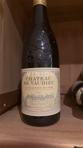 Thung lũng Rhône Châteauneuf-du-pape Château Vaudieu 2018