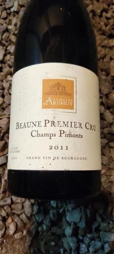 Borgogna Beaune Premier Cru Domaine Ardhuy Champs Pimonts 2011