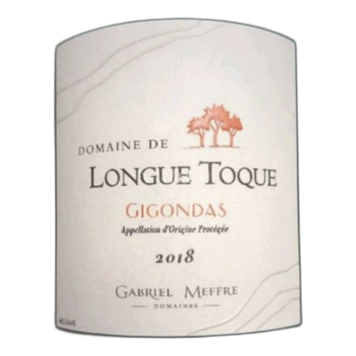 Rhône-dalen Gigondas Domaine Longue Toque Gigondas Rouge 2018