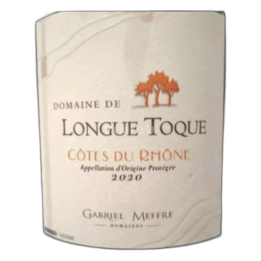 Rhône-dalen Côtes-du-Rhône Domaine Longue Toque Côtes-du-Rhône Rouge 2020