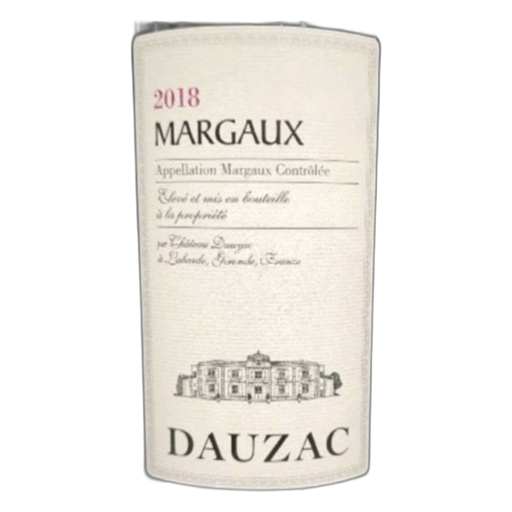 Bordeaux Margaux Château Dauzac Margaux (Grand Cru Classé) 2018