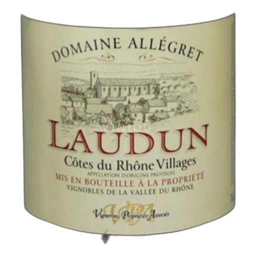 Thung lũng Rhône Côtes-du-rhône-villages Domaine Allégret Côtes du Rhône Villages 'Laudun' 2017