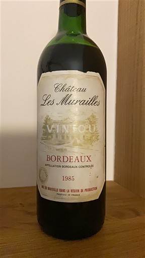 Bordeaux Château Les Murailles 1985