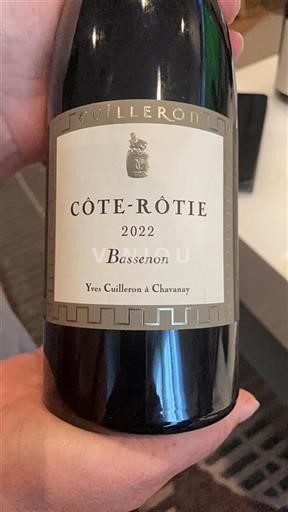 Rhône-dalen Côte-rôtie Yves Cuilleron Bassenon 2022