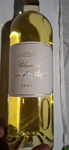 Bordeaux Château Lynch-Bages Blanc de Lynch-Bages 2021
