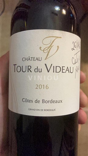 Bordeaux Côtes-de-Bordeaux Château Tour du Videau 2016