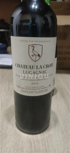 Burdeos Bordeaux superior Château La Croix Lucagnac 2016