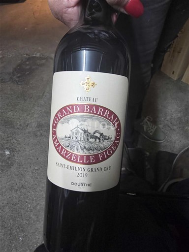 Bordeaux Saint-Émilion Grand Cru Château Grand Barrail Marzelle Figeac 2019