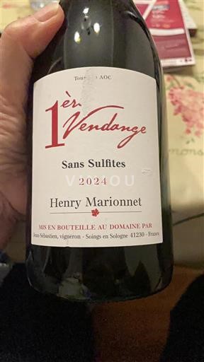 Thung lũng sông Loire Touraine Henry Marionnet 1er Vendange Sans Sulfites 2024