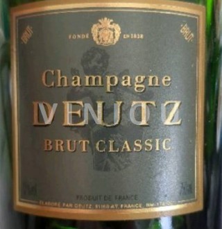 Champagne Deutz Classic Brut Champagne Icke årgångsbetecknad