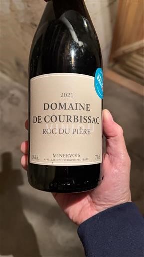 Linguadoca Minervois Domaine Courbissac Roc du Piére 2021