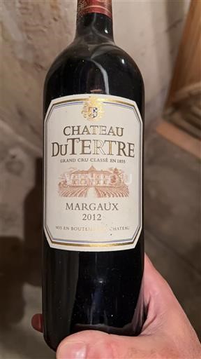 Bordeaux Margaux Grand Cru Château Tertre 2012