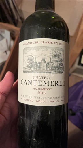 Bordeaux Haut-Médoc Grand Cru Château Cantemerle 2013