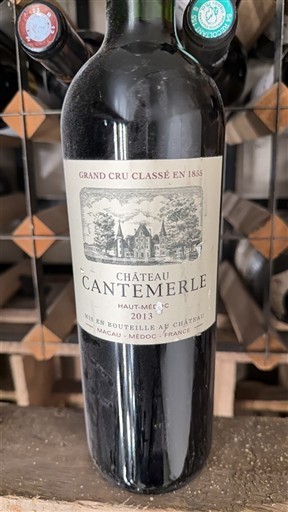 Bordéus Haut-Médoc Grand Cru Château Cantemerle 2013